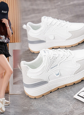 2025春季新款老爹鞋增ins韩版女学生百搭运动休闲鞋ad8802爆款