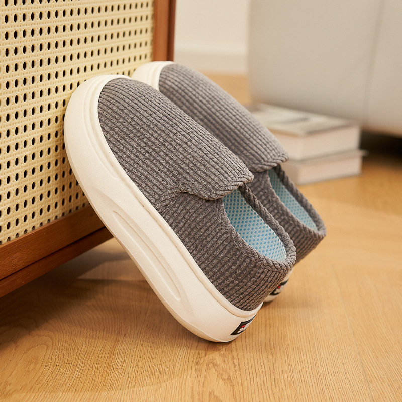 春秋款老北京布鞋男款居家外穿防滑透气一脚蹬懒人鞋厚底休闲鞋,女鞋,其他拖鞋,淘宝优惠券,粉丝福利购,淘宝优惠卷