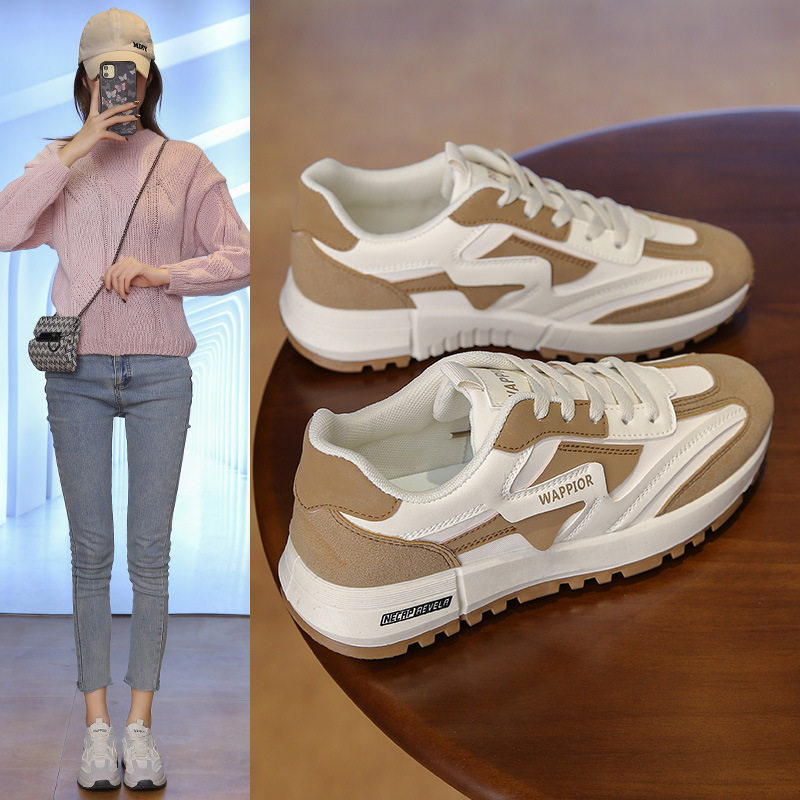 2026春季小白鞋新款韩版ins学生厚底运动板鞋休闲鞋5078爆款热卖,女鞋,时尚休闲鞋,淘宝优惠券,粉丝福利购,淘宝优惠卷