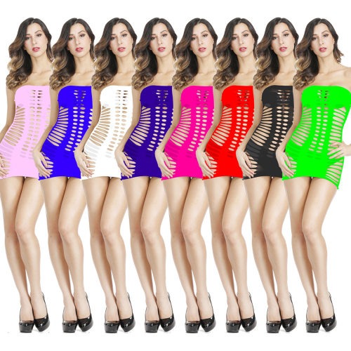Sexy lingerie hollow mesh short skirt女性感内衣镂空网眼短裙