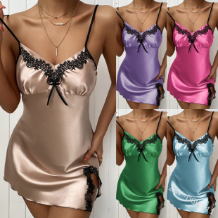 men Nighties Sleeveless Sleepwear Nightwear Bridesmaid Dress