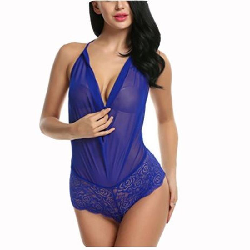 Sexy and fun lace jumpsuit for women  性感情趣蕾丝连体衣女士