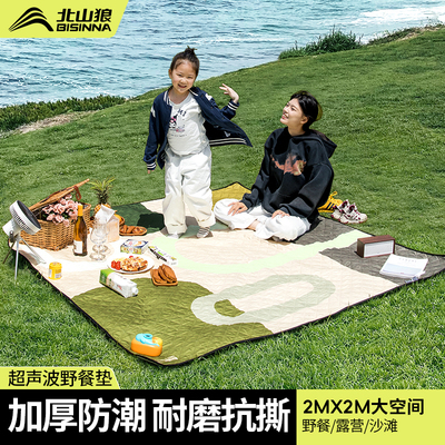 春游野餐垫超大可折叠便携