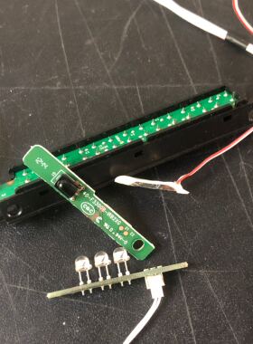 TCL L48F3390A-3D原装遥控接收板40-F3300B-IRB2XG送按键板logo灯