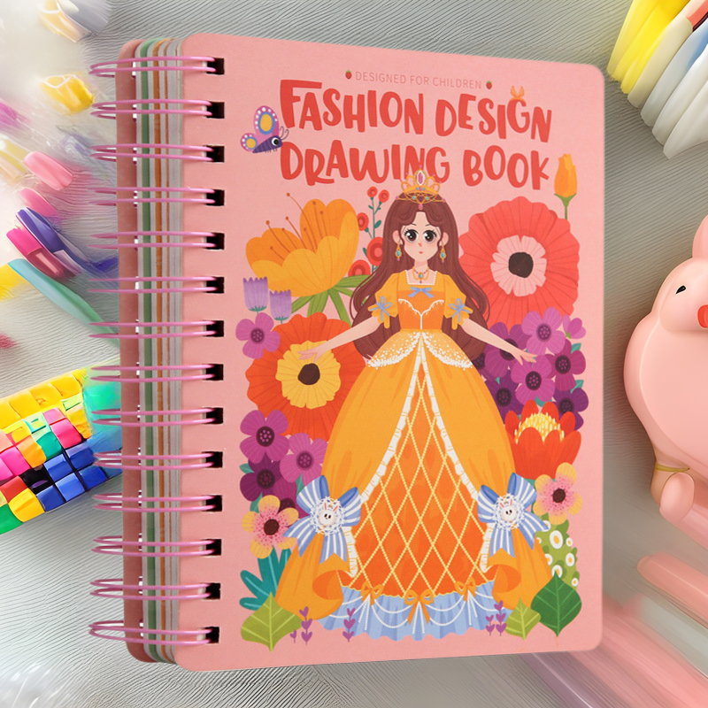 儿童三合一戳戳乐画绘本公主换装玩具女孩益智手工diy材料包模型