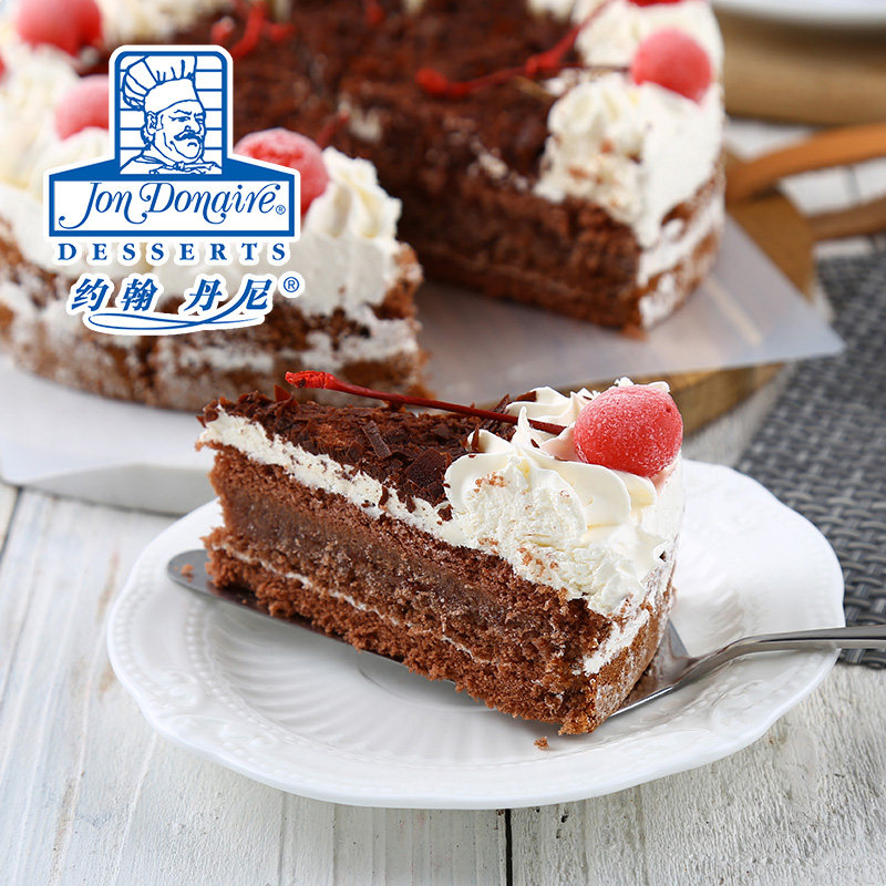 约翰丹尼黑森林冷冻蛋糕 提拉米苏美式乳酪芒果慕斯抹茶650g*10片