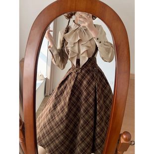 冬临春夏 冬季日系lolita设计衬衫外套重工公主连衣裙复古套装