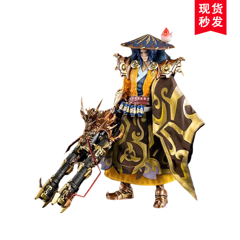 王者荣耀 官方正版 五虎上将刘备 16cm可动人偶手办模型 玩具现货