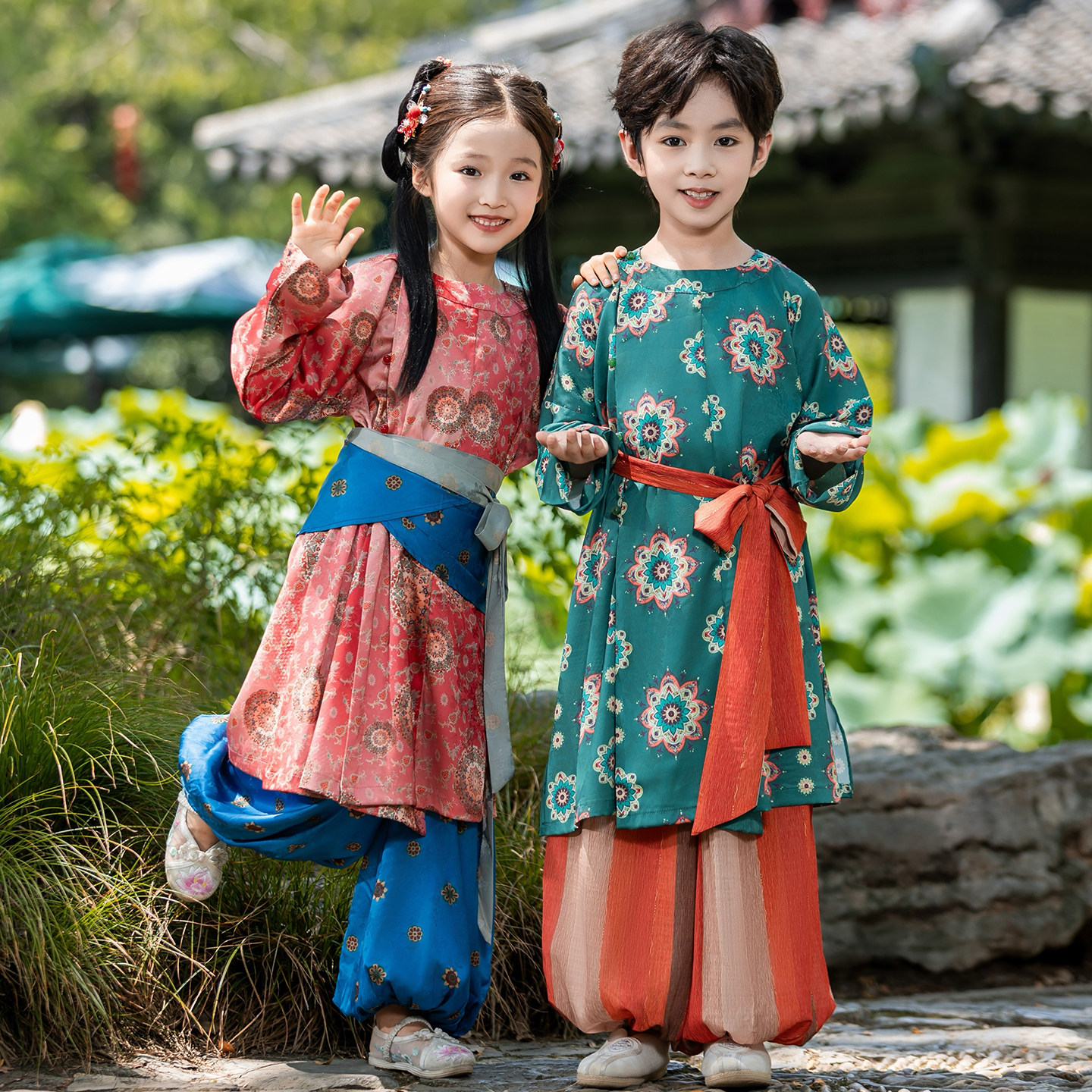 唐代儿童服装宝宝中秋节古装演出服幼儿园国学朗诵合唱服男童唐装,女装/女士精品,民族服装/舞台装,淘宝优惠券,粉丝福利购,淘宝优惠卷