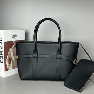 高级感真皮女包2025新款LP托特包复古老钱风tote通勤包牛皮斜