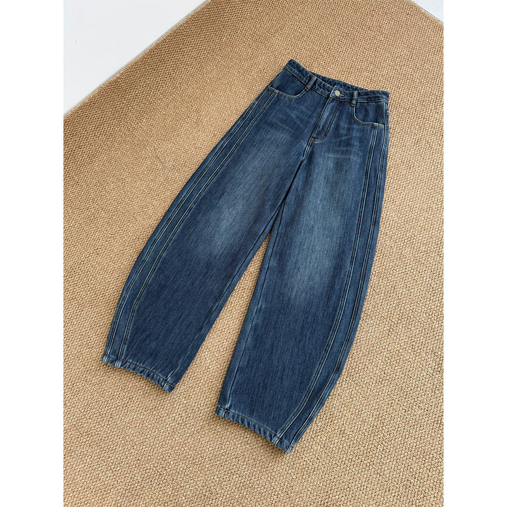 显瘦香蕉裤爆款弯刀裤加绒牛仔裤保暖舒适百搭遮肉时尚美式复古,女装/女士精品,牛仔裤,淘宝优惠券,粉丝福利购,淘宝优惠卷