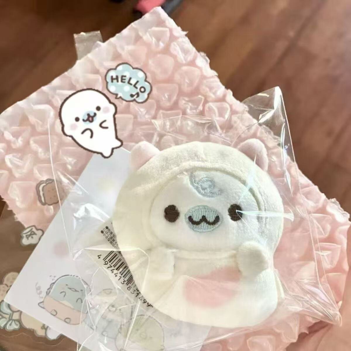 不想洗澡可爱角落生物豆芝麻小海包挂件