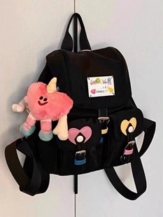 2023年包可爱糖果少女初高中学生书包轻便通勤双肩包背包出游包包