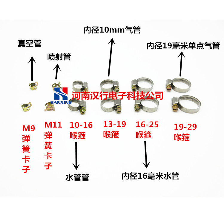 汽车天然气水管改装卡箍
