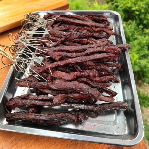 内蒙通辽碳烤风干牛肉原味麻辣