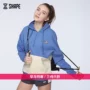 SHAPE sớm chim đầu xuân giản dị áo len trùm đầu áo len nữ thời trang tay áo hoodie CZ8Q1015 - Thể thao lông cừu / jumper áo hoodie form rộng nam