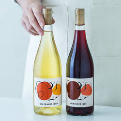 法国进口朗格多克奥克浮生如虹干红淡红酒 若橙干白葡萄酒橙酒