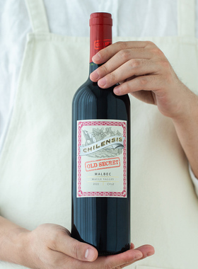 口粮酒 紫罗兰 智利进口智星秘境Malbec马尔贝克干红葡萄酒红酒