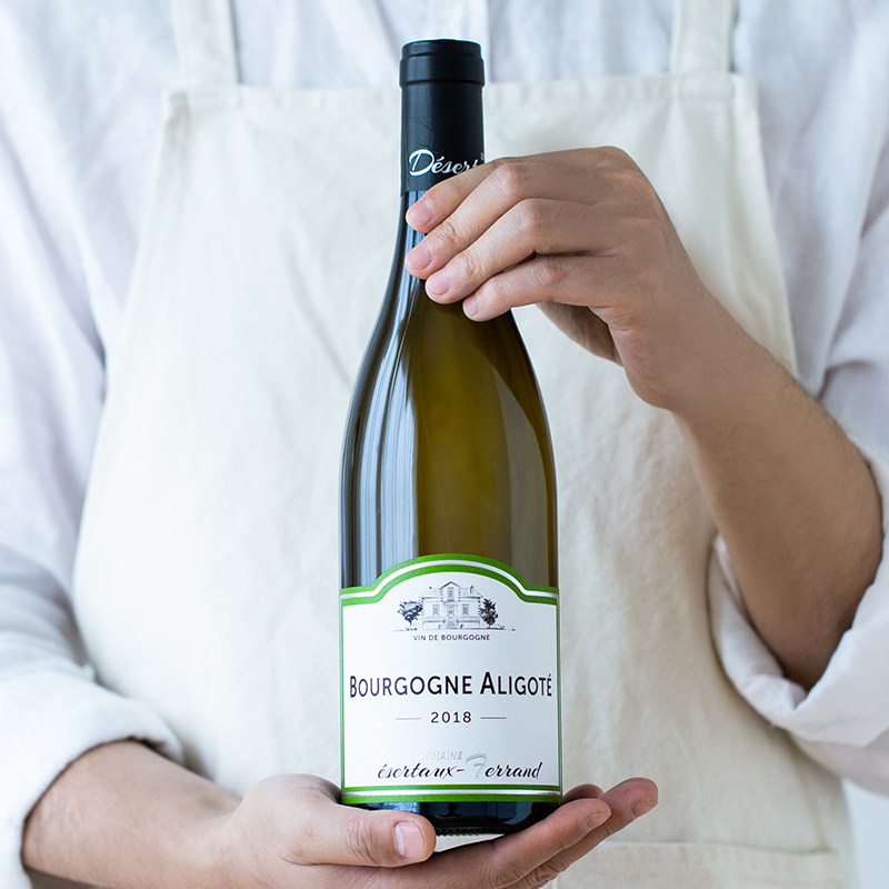 法国原装进口勃艮第迪泽托费朗酒庄大区阿里高特干白葡萄酒 750ml