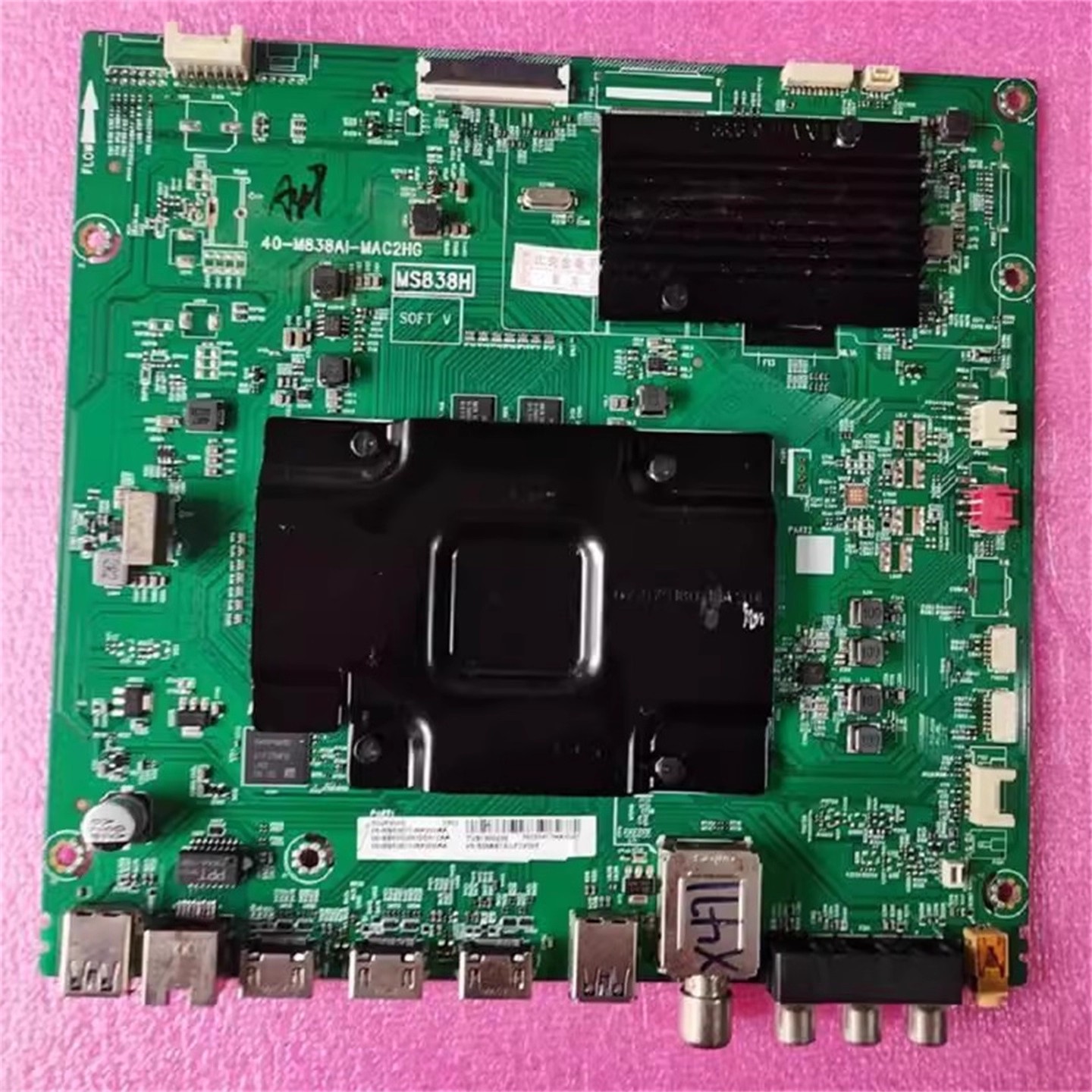 东芝电视65U6900C主板40-M838AI-MAC2HG配屏LVU650NDBL SD9W03