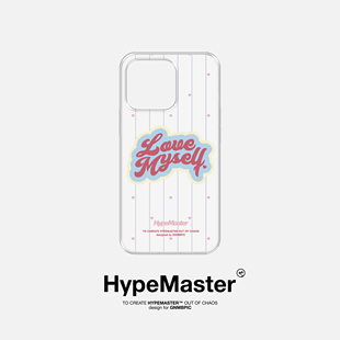 hypemaster原创小众ins我爱自己全包可爱少女萌loveme适用苹果16pro手机壳15iPhoneplus14promax