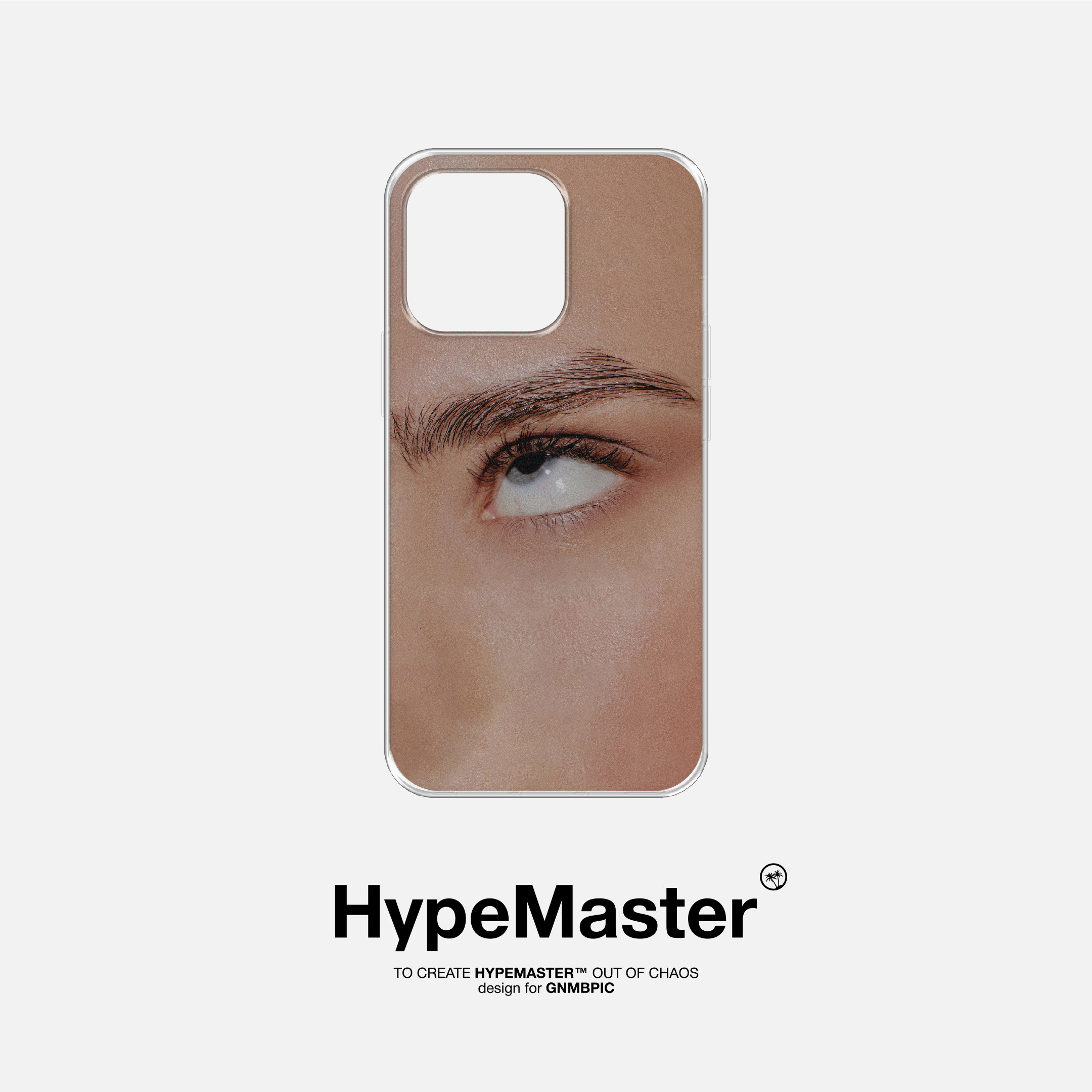 hypemaster原创全包恶搞眼睛ins风简约潮流小众适用苹果17promax16pro手机壳15iPhone14promax