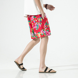 2025夏季新款男士沙滩短裤风新款休闲直筒短裤1217-K06-特15，男装牛仔裤，星座1217