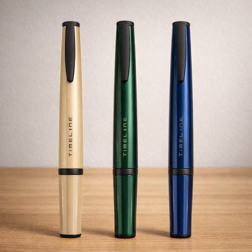 现货日本pilot百乐timeline时间轴系列大自然珍藏限定中油笔0.7