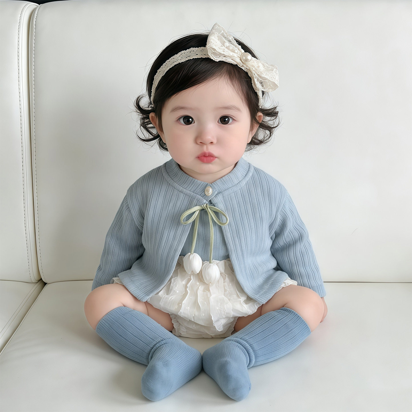 可爱碎花哈衣两件套,童装/婴儿装/亲子装,连身衣/爬服/哈衣,淘宝优惠券,粉丝福利购,淘宝优惠卷