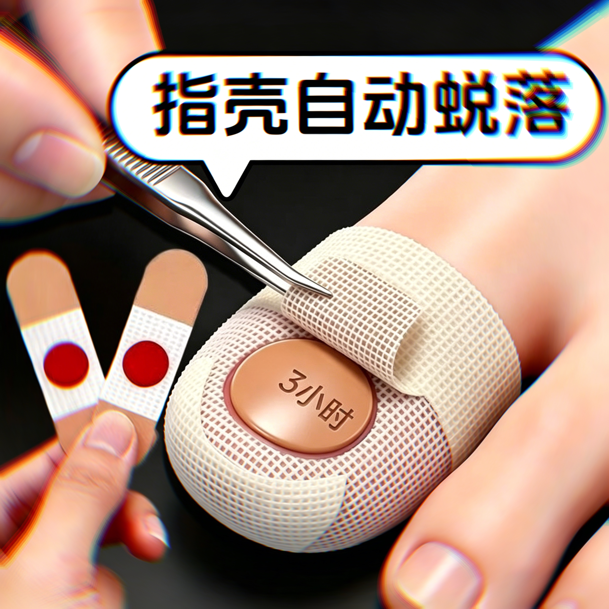 【国药热销】专用净甲除指甲贴植美甲/修甲套装