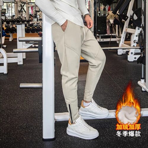 美式休闲卫裤男束脚显腿