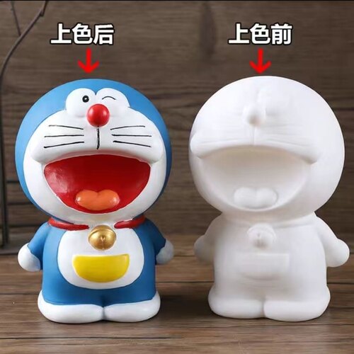 迷你叮当猫香薰石膏白胚涂色