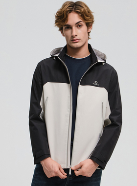 Polovillae/保罗威特秋季情侣款运动耐磨外套外风衣百搭夹克外套