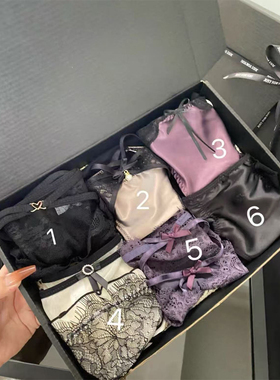 恋紫乌托邦*高级感蕾丝内裤女生性感勾人女士禁欲系