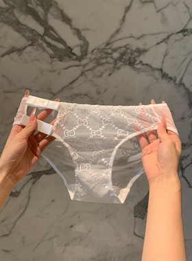 曼城旧事  蕾丝缎面纯棉女士内裤