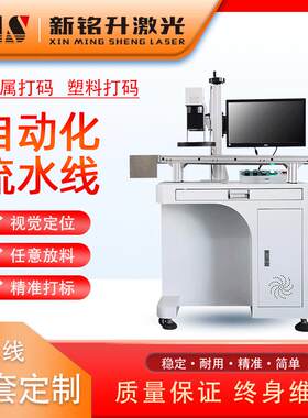 光钎激光打标机 IC自动化镭雕机 CCD视觉定位激光雕刻机 深圳厂家