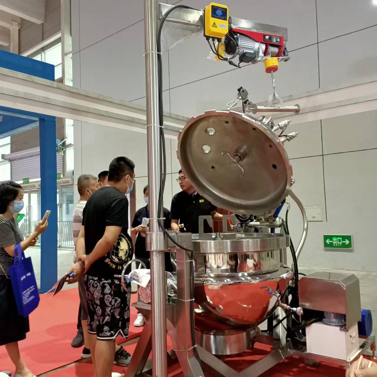 海参低温酶化卤煮锅 半干即食拉缸盐海参蒸煮锅 鲍鱼果脯正负压锅