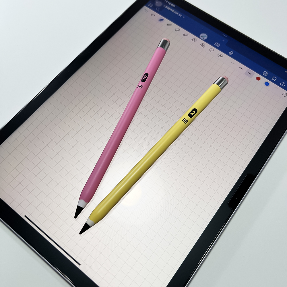 复古文艺2号铅笔款电容笔适用Apple iPad pencil平板触屏手写笔
