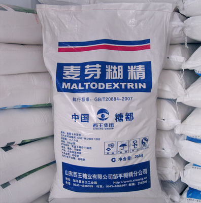 西王麦芽糊精 水溶性胶粘剂 增稠剂 食品级糊精 填充物 1kg分装