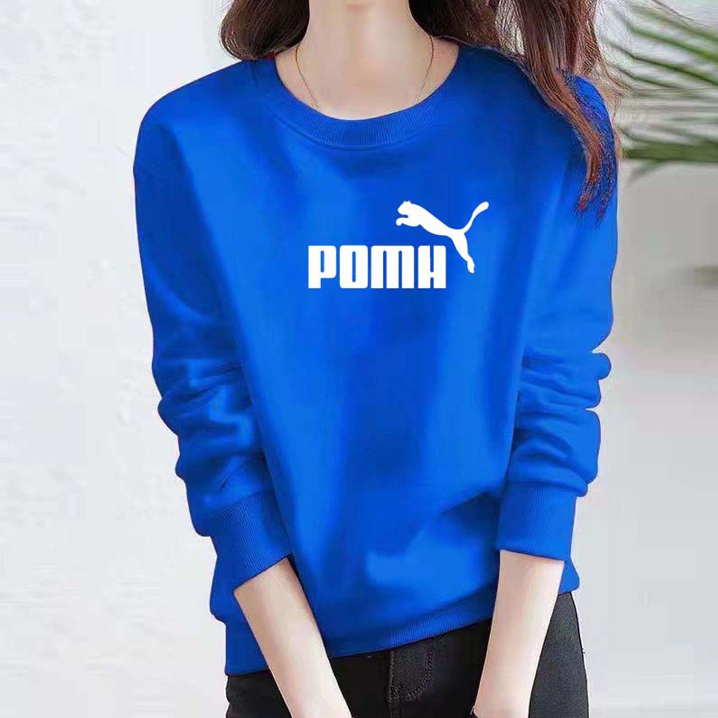 品牌卫衣女秋冬2025新款爆款圆领长袖t恤薄款上衣宽松加绒外套土