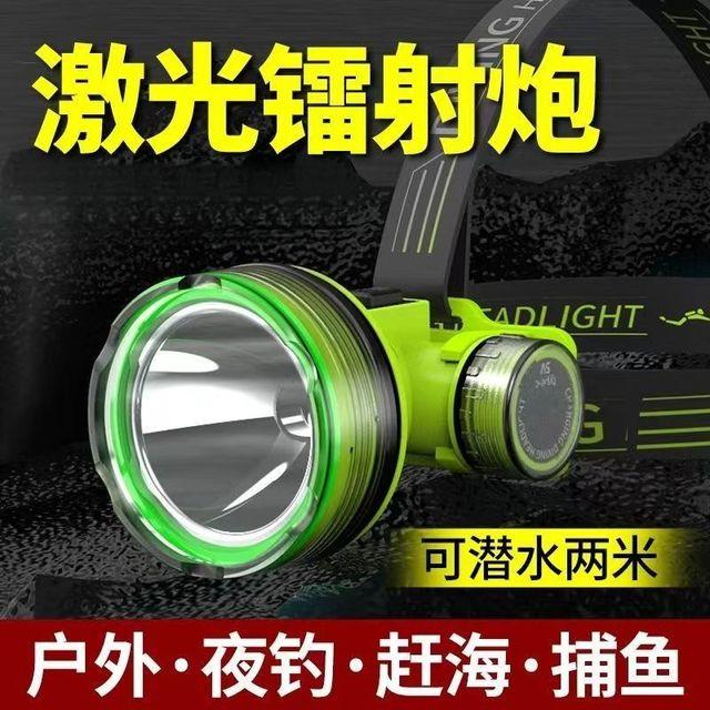 探索蜂潜水头灯防水强光充电超亮专业进口专用手电筒头戴式深潜