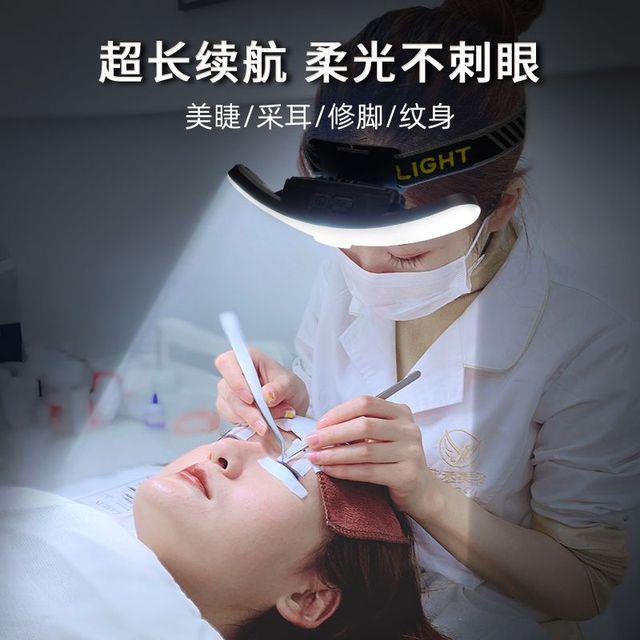 超亮嫁接睫毛头戴式美容专用头灯美甲美睫灯便携式易收纳纹绣纹眉
