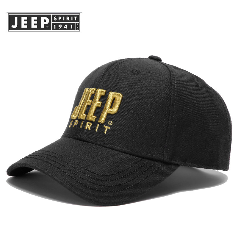 JEEP/吉普棒球帽男帽子羊毛遮阳帽春秋季户外休闲男女嘻哈鸭舌帽