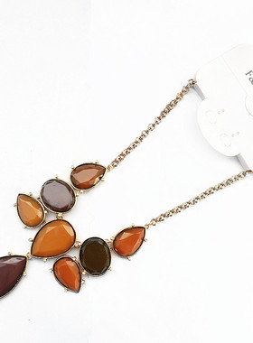 特价清仓欧美风多款礼服夸张闪亮个性民族风配饰气质项链女