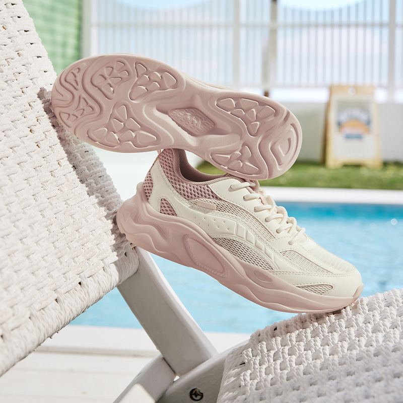 361复古跑鞋女鞋软底缓震