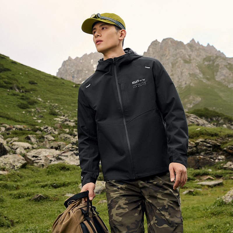 361运动外套2025冬季新款防风衣男户外登山服防寒保暖外套钓鱼服