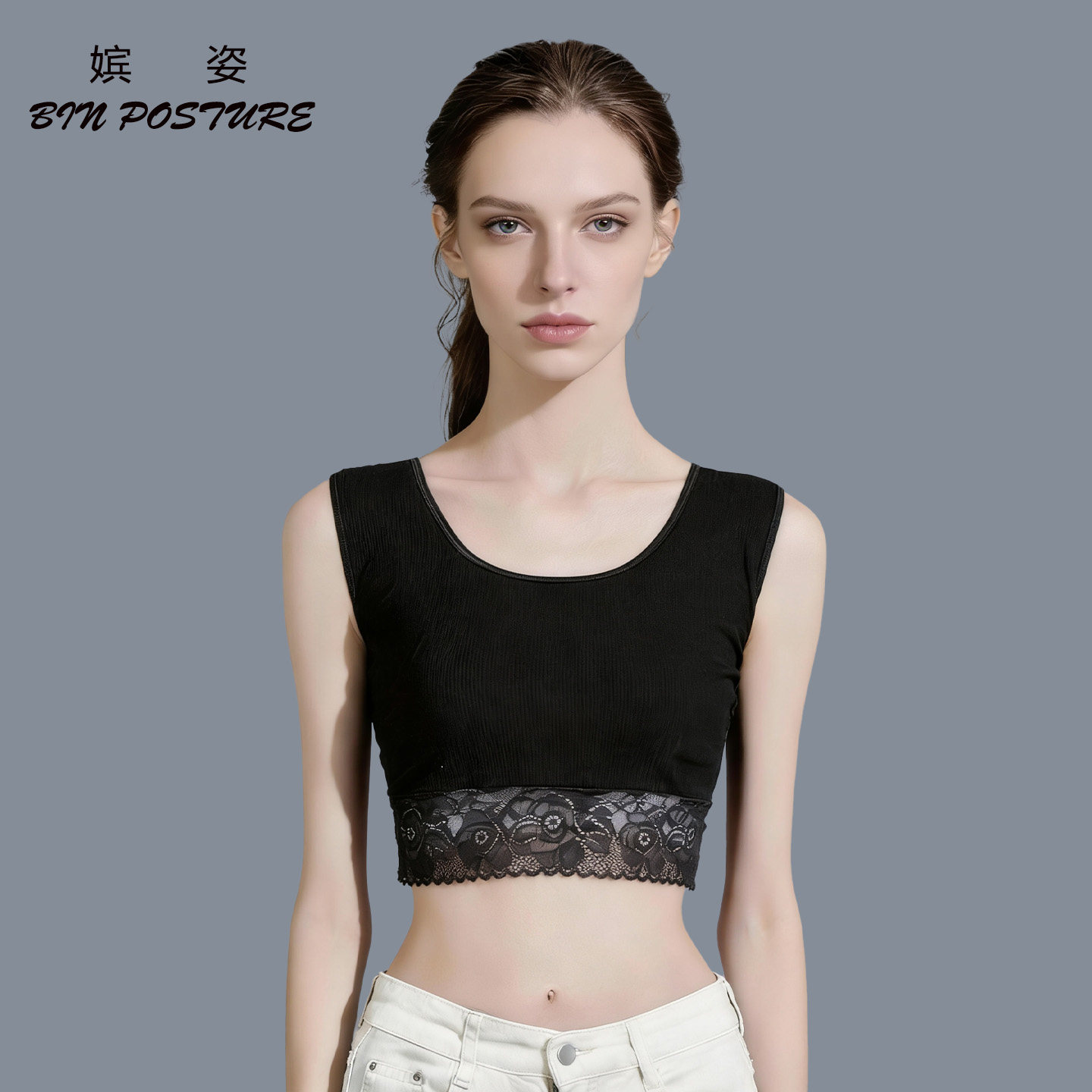 新款黑色吊带莫代尔背心不带胸垫内搭打底衫上衣防走光裹胸抹胸薄