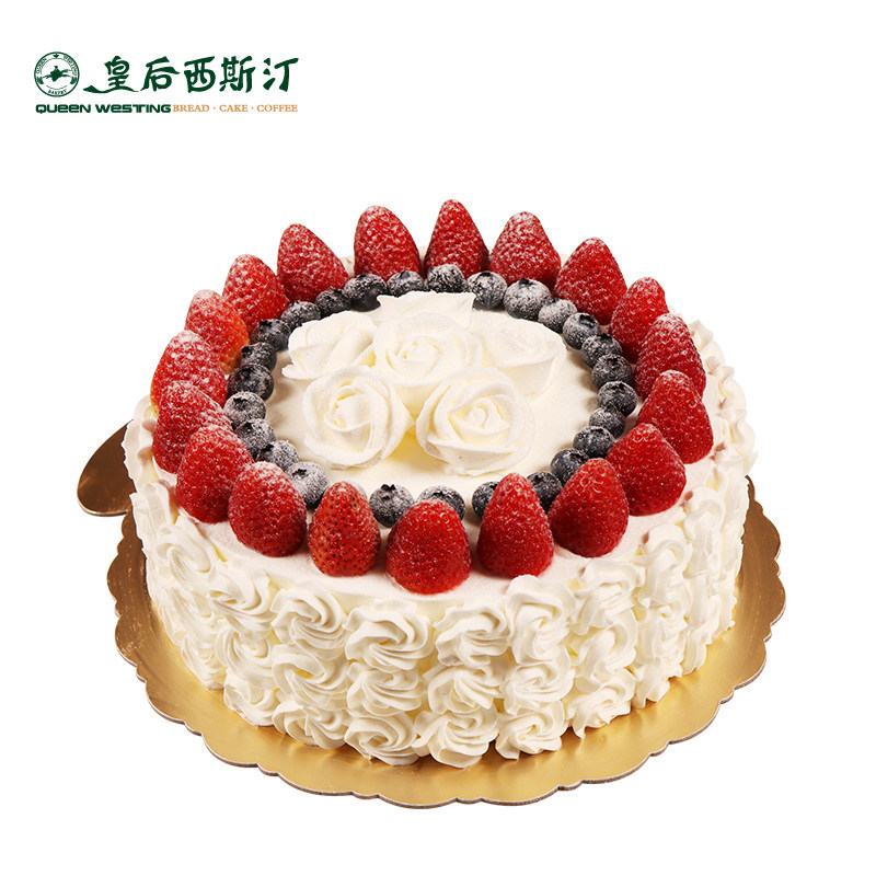 无糖蛋糕木糖醇奶油水果生日蛋糕新鲜草莓蓝莓鲜奶沈阳同城配送