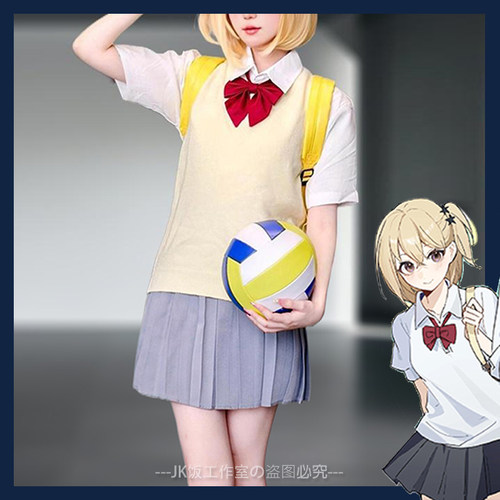 谷地仁花jk制服套装清水洁子cos