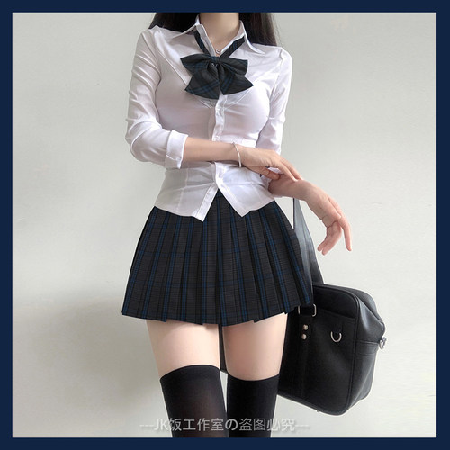 川岛私立学院凛凛jk制服裙套装